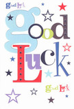 The spirit of encouragement is joyfully present in this colourful good luck card-a card that reflects the optimism and heartfelt support that make South Wimbledon such a close-knit area. The words 'Good Luck' are playfully composed across a clean, white background, with oversized, pastel-blue lettering woven around dazzling reds, mossy greens, and bold purples. Spots of navy, soft lavender, and lime light up the design, giving each star an almost magical presence, like dreams shining over Morden Hall Park at dusk. Running your fingers over the card's sleek, smooth surface, you sense the quality and warmth often found with a personal note from Flowers South Wimbledon. This is a card meant for pivotal moments-whether for wishing a student success in exams or celebrating a neighbour's first new flat near Colliers Wood. Its uplifting colours and whimsical stars promise hope and fresh beginnings, echoing the simple magic that comes from someone in your corner, ready to cheer you on for whatever journey comes next.